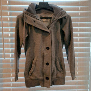 TWIK by Simons woman’s grey jacket.